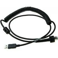 DATALOGIC CABLE CAB-553 USB-A COILED 2.4M IP67