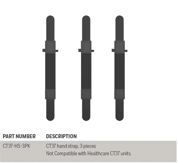 [CT37-HS-3PK] HONEYWELL HAND STRAP CT37 3PK