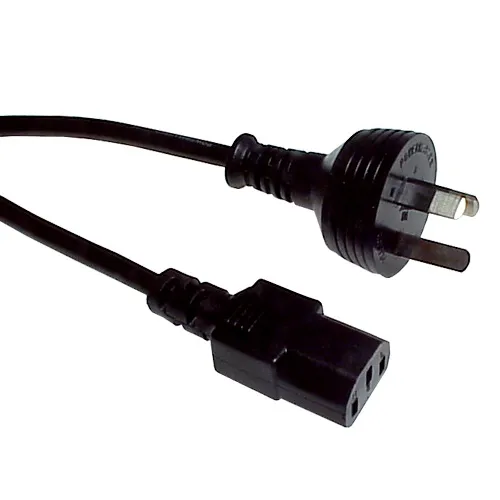 [CAIEC] Power Cable IEC-C13 (CAIEC) 10A, 1.8M, Black, Australia