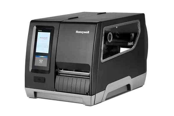 [PM45A10000000300] Honeywell PM45A 4-Inch Industrial Label Printer – 300 DPI, Thermal Transfer, Full Touch Display