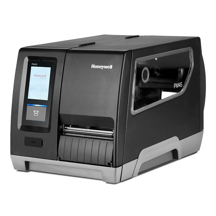 [PM45A10000000200] Honeywell PM45A 4-Inch Industrial Label Printer – 203 DPI, Thermal Transfer, Touch Display & Ethernet