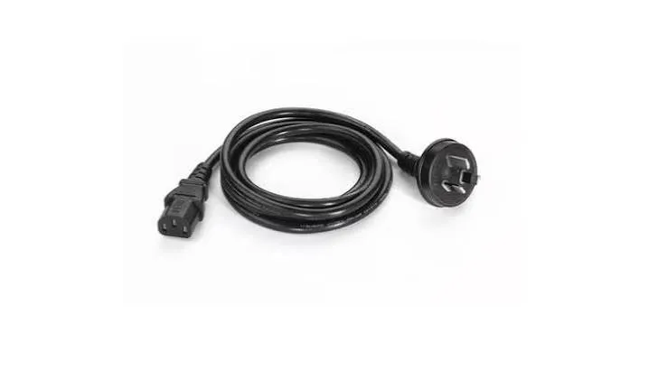 [50-16000-217R] Zebra Australian AC Power Cord, IEC C13, 10A 250V, 1.9m