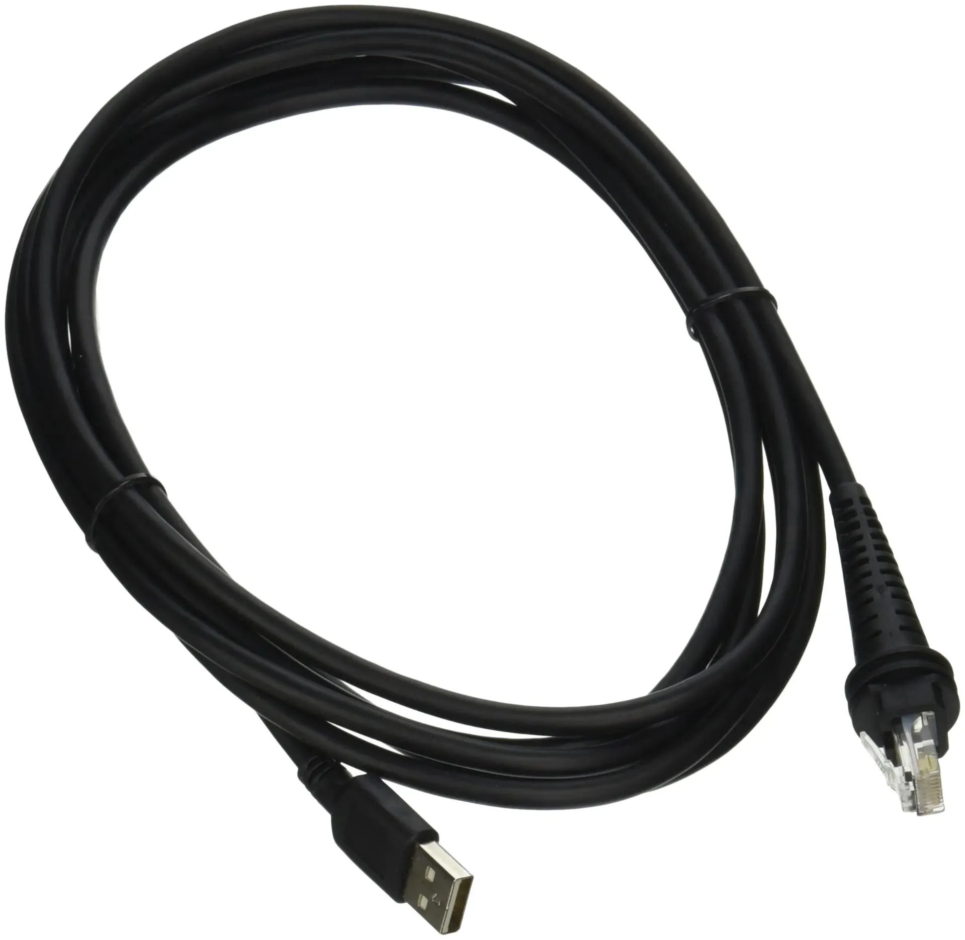 [CBL-500-300-S00-03] Honeywell 3m USB-A Industrial Scanner Cable – Straight, 5V Host Power, with Ferrite